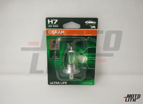 H7 Halogen Bulb 12V 55W (Single Bulb)