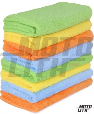 Car Cleaning Cloth (Pack of 8) 250 Gsm 40X40 cm