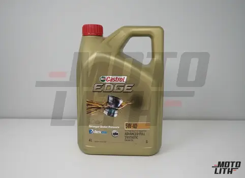 Engine Oil 5W-40 (4L) (Castrol Edge Advanced Full Synthetic Oil)