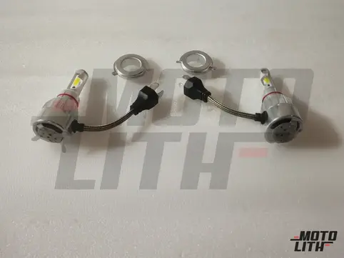 H4 36W White LED Headlight Kit (Set of 2)