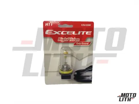 H11 Night Vision Halogen Bulb 12V 55W (Single Bulb)