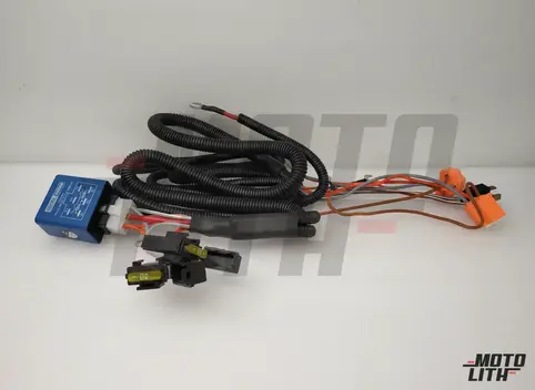 H4 Headlamp Wiring Kit With Relay 130/100W