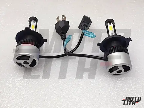 H4 NIGHTEYE LED Headlight Bulb 72W - Cool White (Set of 2)