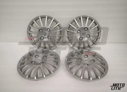 12" Wheel Cover - Silver (Set of 4)