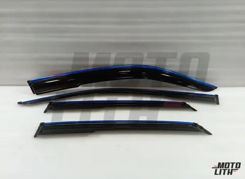 Door Visor Chrome (Set of 4)