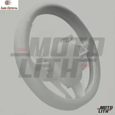 15 Inch - Universal Steering Wheel Cover (Black)