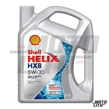 Engine Oil 5W-30 (3.5L) (Shell Helix HX8 Fully Synthetic Motor Oil)
