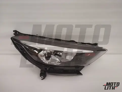 HEADLAMP ASSY WITH CHROME;RH