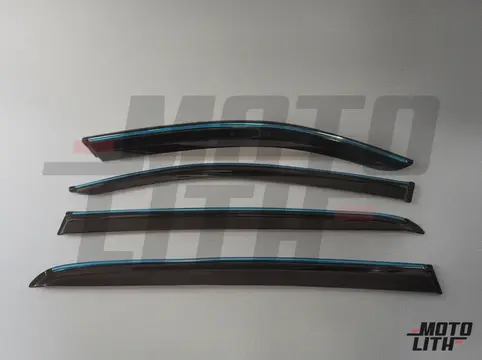 Door Visor Chrome (Set of 4)