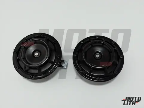 Universal Black Thunder Supertone Disc Horn (Set of 2)