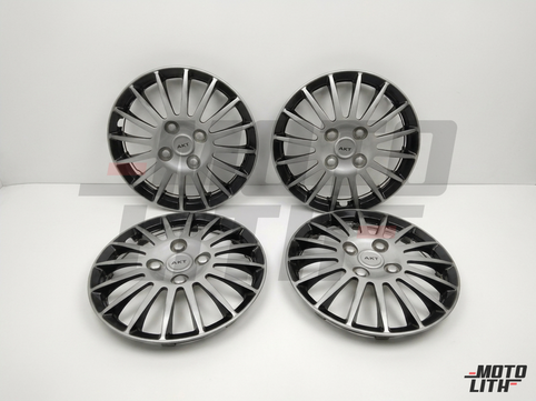 13" Wheel Cover - Double Color (Set of 4)