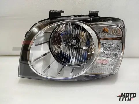 HEAD LAMP LH WO HLL MTR AND BULB