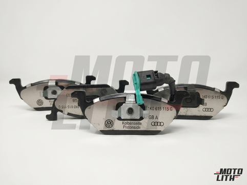 1 SET OF BRAKE PAD WITH WEAR INDICATOR FOR DISC BRAKE