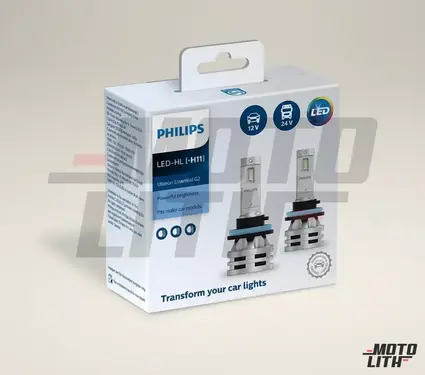 H11 LED Bulb 12V 24W (Set of 2)