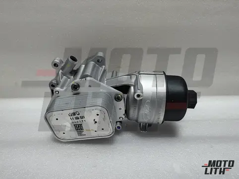OIL COOLER AND FILTER ASSY