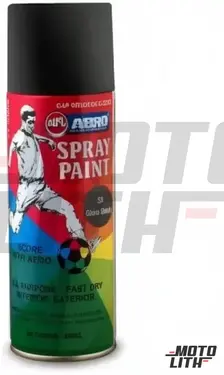 Car Spray Paint (Gloss Black) 400ml