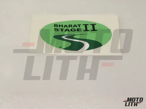 TRANSFER LABEL-BHARAT STAGE II