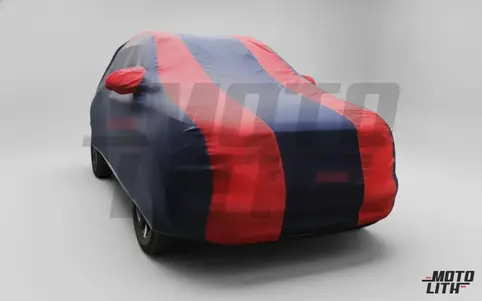 Blue Red Car Body Cover