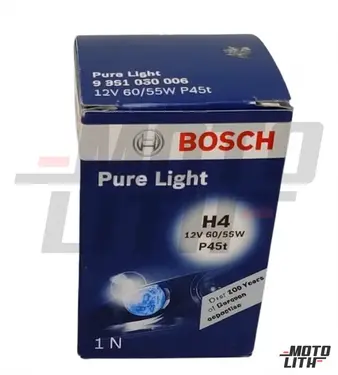 H4 Halogen Bulb 12V 60/55W (Single Bulb)