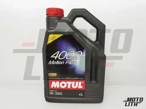 Engine Oil 15W-40 (4L) (Motul 4000 Motion Plus)