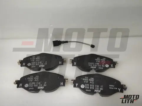 1 SET BRAKE PADS WITH WEAR INDICATOR FOR DISC BRAKE