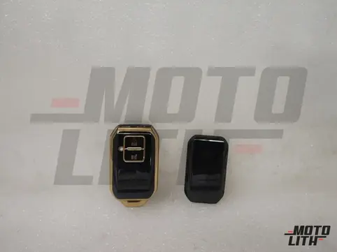 Car Key Cover - 2 Button Smart Key (Black)