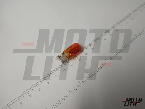 WY5W T10 Halogen Bulb 12V 5W - Amber (Single Bulb)