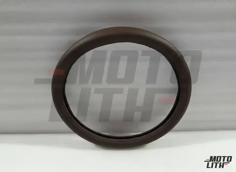 15 Inch - Universal Steering Wheel Cover (Brown)