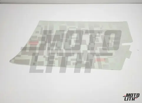 DECAL BONNET SILVER