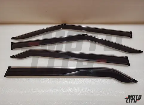 Door Visor Silver Line