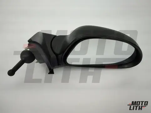 MIRROR ASSY, OUT RR VIEW, RH (BLACK)