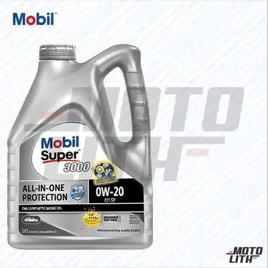 Mobil Super 3000 0W-20 (3.5L) (150-1100Rs cash-back inside)