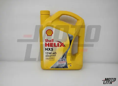 Helix HX5 Engine Oil 15W-40 (3.5L)