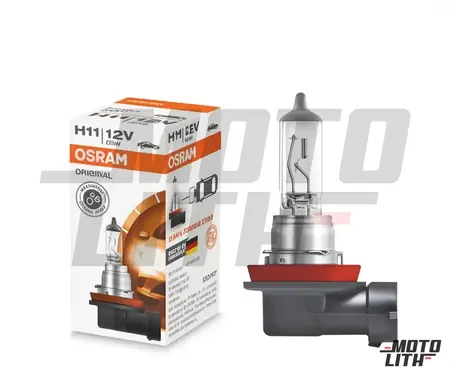H11 Halogen Bulb 12V 55W (Single Bulb)