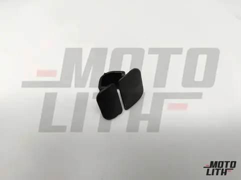 retaining clip satin black
