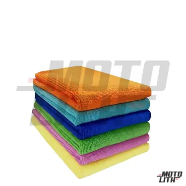 Car Cleaning Cloth (Pack of 6) 250 Gsm 30X40 cm