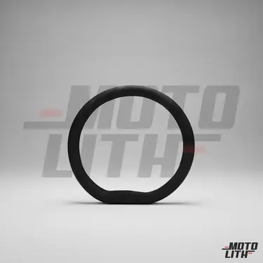 15 Inch - Universal Steering Wheel Cover (Black-Grey)