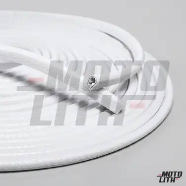 Universal Rubber Door Edge Strip Seal (5 Meter) - White