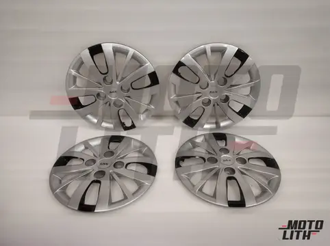 13" Wheel Cover - Double Color (Set of 4)