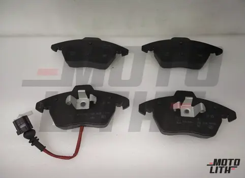1 SET: BRAKE PADS WITH WEAR INDICATOR FOR DISC BRAKE