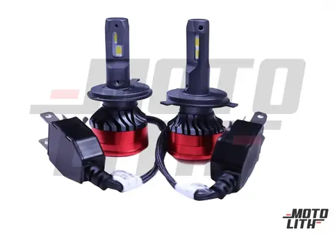 H4 LED Bulb 12V 76W (Set of 2)