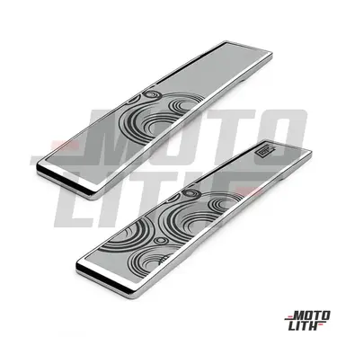 Universal Door Edge Guard Jupiter Ripple Silver (Premium) (Set of 4)