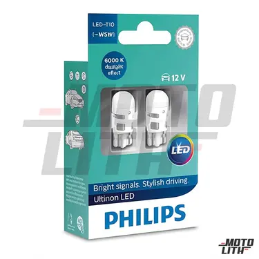 T10 W5W Halogen Bulb 12V 5W (Set of 2)
