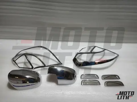Budget Combo Kit - Chrome Finish Premium (Set of 4)