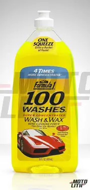 100 Washes Wash & Wax (828ml)