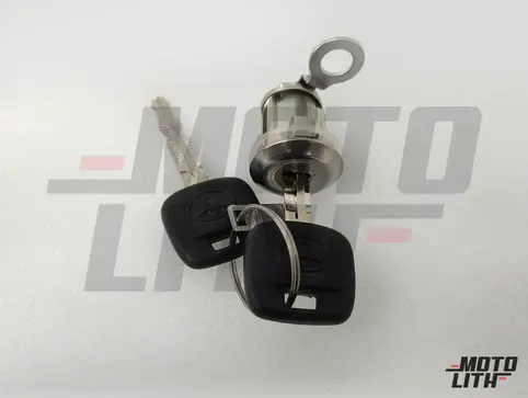 CYLINDER & KEY SET, DOOR LOCK, RH