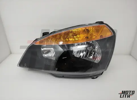 HEADLAMP LH RHD WITH BLACK BEZEL