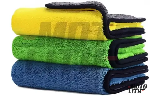 Car Cleaning Cloth (Pack of 3) 800 Gsm 30X40 cm