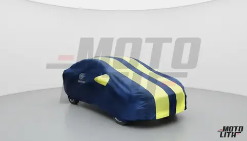 Blue Yellow Car Body Cover