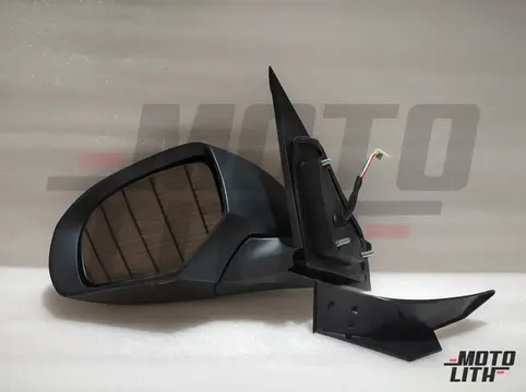 Side Rear View Mirror Left (BLACK)